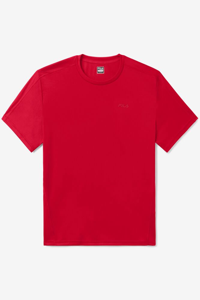 Fila Che Performance T-Shirt Red - Mens - 64231CAWG